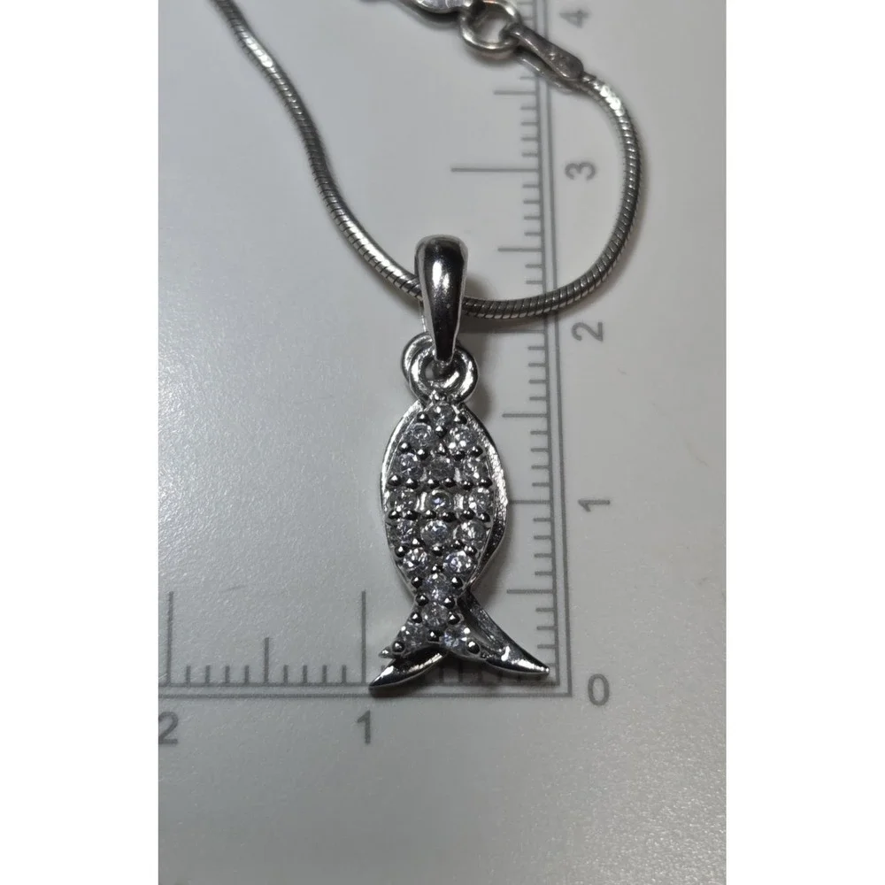 Vintage Sterling Silver Extra Long Snake Braid Charm Bracelet Christian Charms